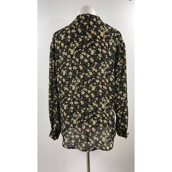 La Donna Sheer Floral Long Sleeve - Picture 3 of 7